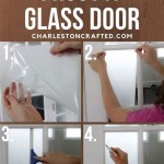 How To Frost Glass Door