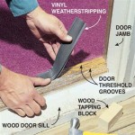 How To Replace Weather Stripping On A Sliding Glass Door