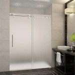 Partially Frosted Glass Shower Doors: A Comprehensive Guide
